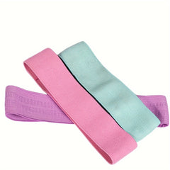 3pcs Non-slip Fabric Resistance Bands Set for Hip Lifting Strength Training