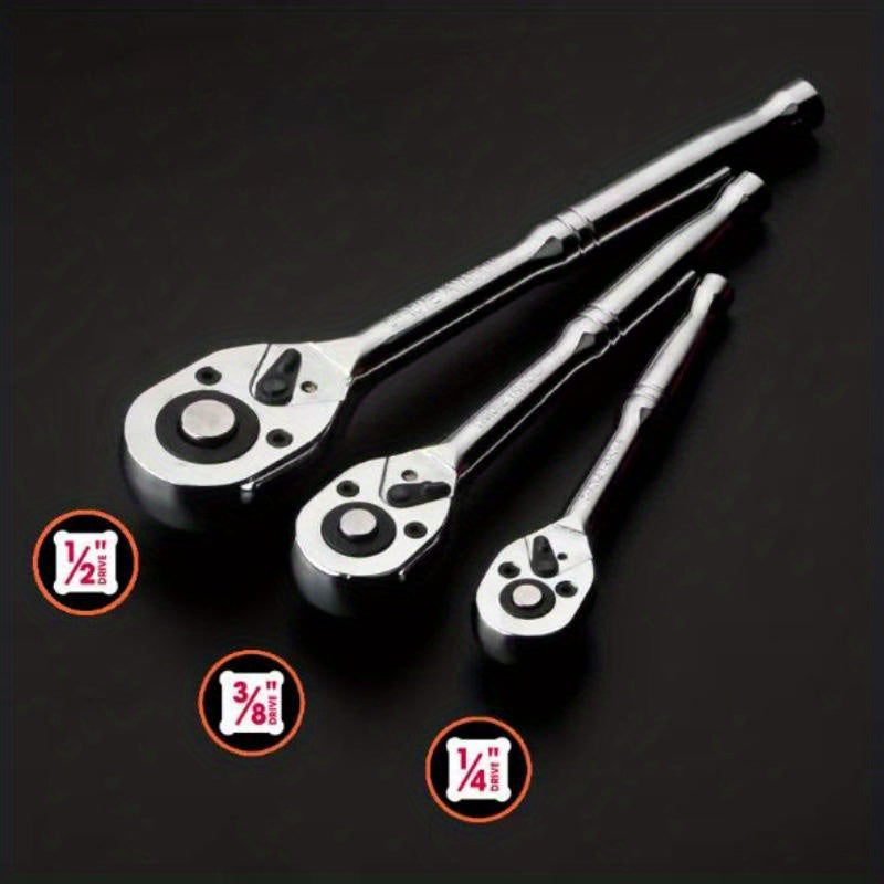 32 cm Quick Ratchet Wrench Set with Extension Lever