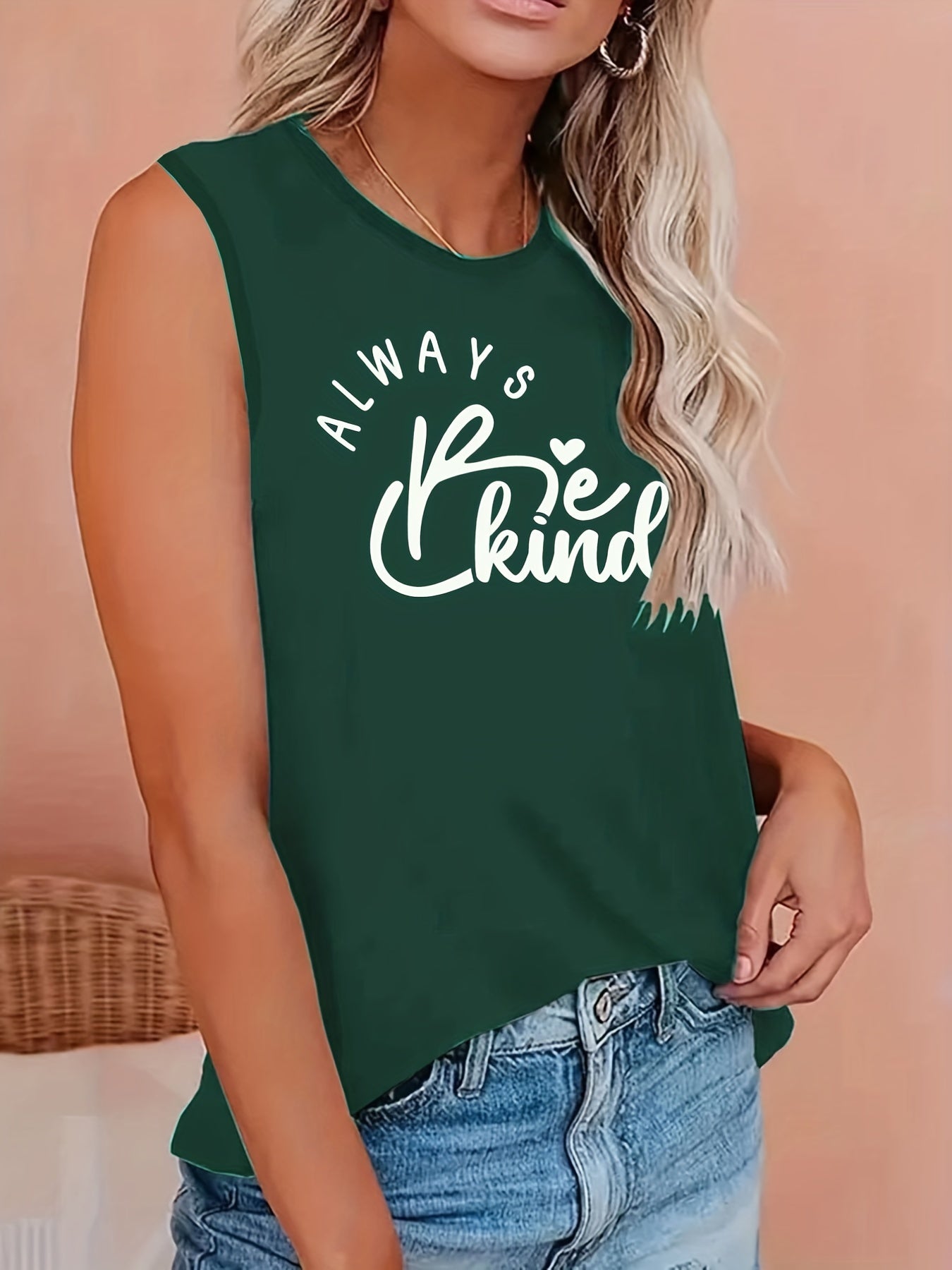 Women's Plus Coconut Tree Print Tank Top