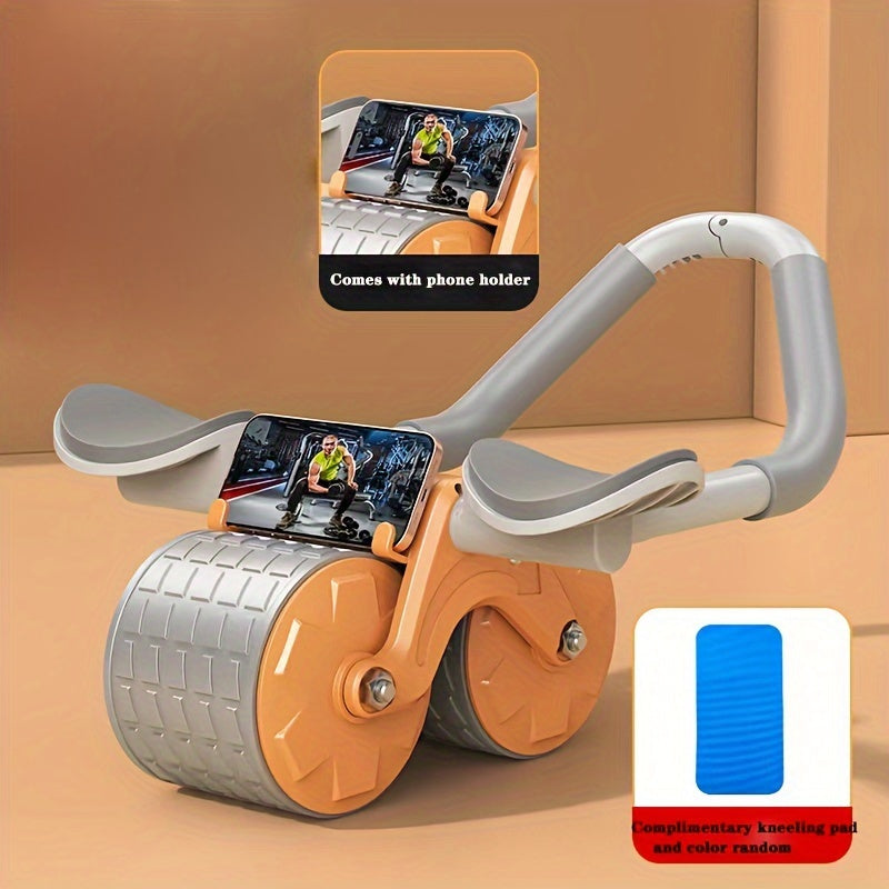 Automatic Rebound Ab Wheel with Elbow Support