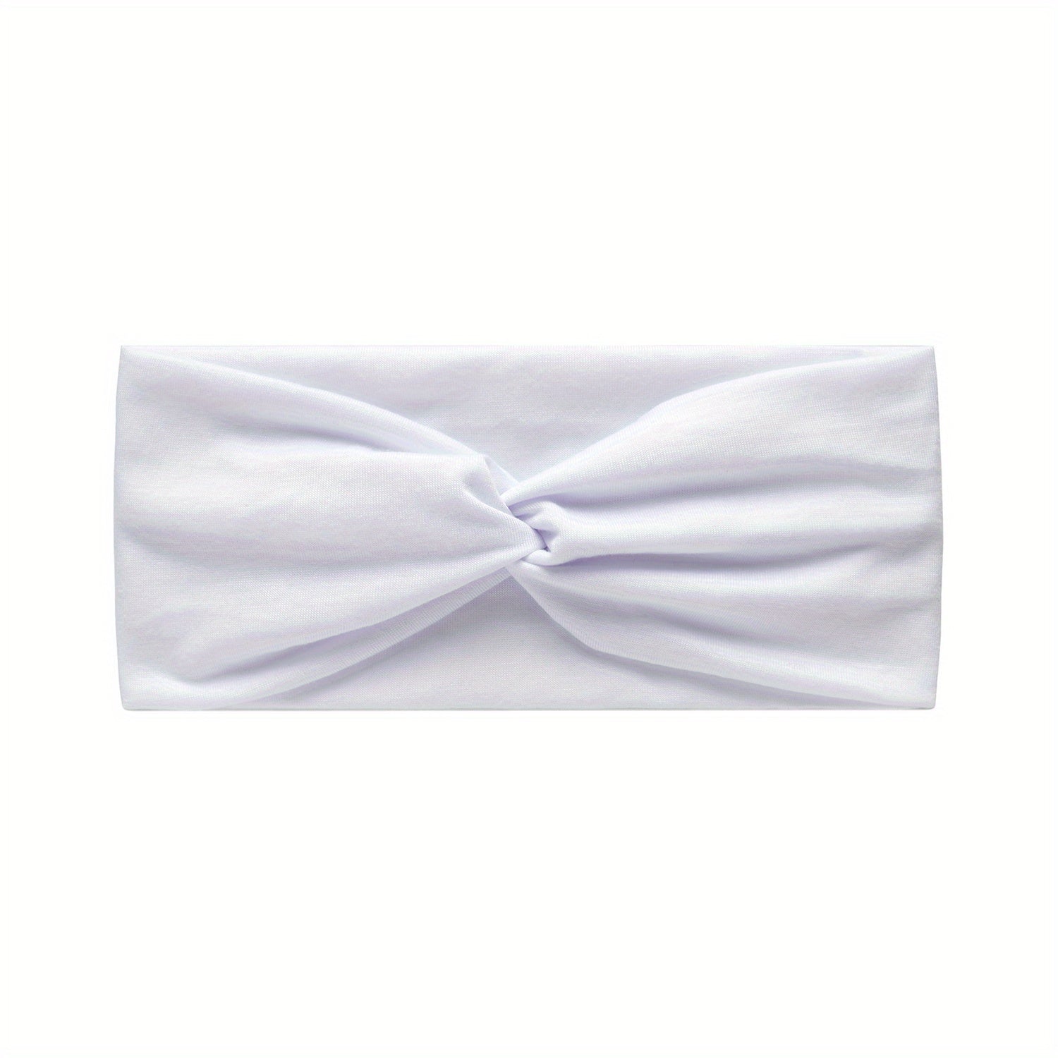 Solid Cross Knotted Headband Hair Band Style Hair Accessories