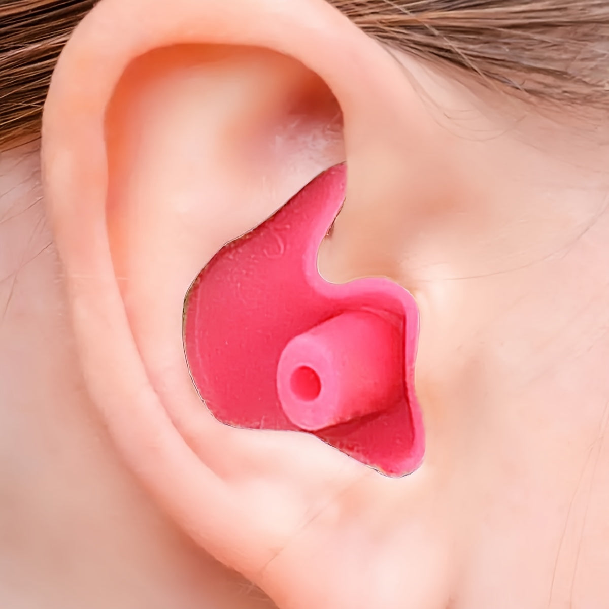 5 Pairs Waterproof Silicone Earplugs for Swimming Christmas Tree Shape