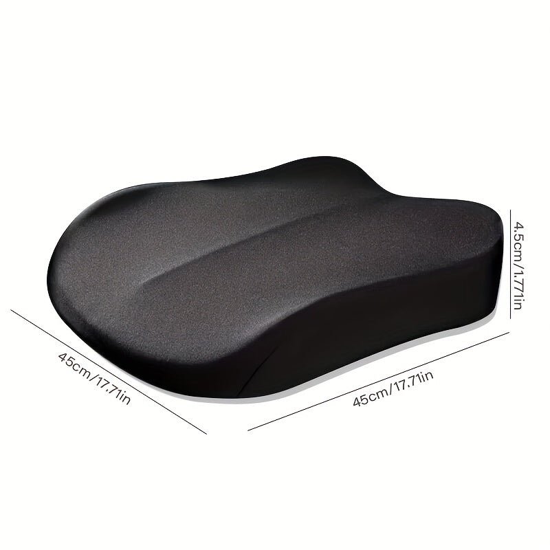 Car Buttock Pad Booster Seat Memory Foam Breathable Comfortable Cushion