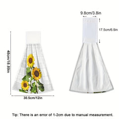Sunflowers Hanging Towel for Farmhouse Decor