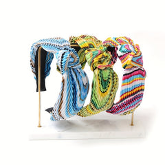 Boho Rainbow Headband Wide Headdress Hair Accessories For Women Girls