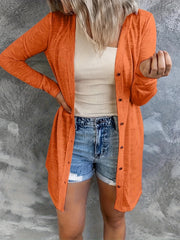  Casual Cover Up Women's Plus Button Up Cardigan
