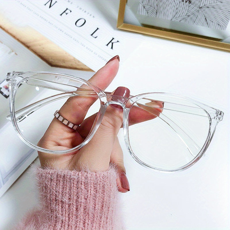 Clear Lens Eyeglasses Causal Light Blocking Unisex