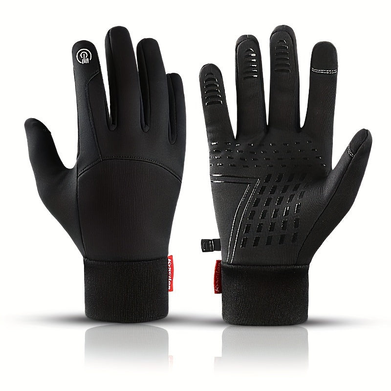 Warm Windproof Touch Screen Gloves For Cycling Driving