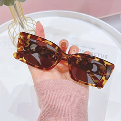 Vintage Oversized Cat Eye Sunglasses Women Sun Protection Lenses