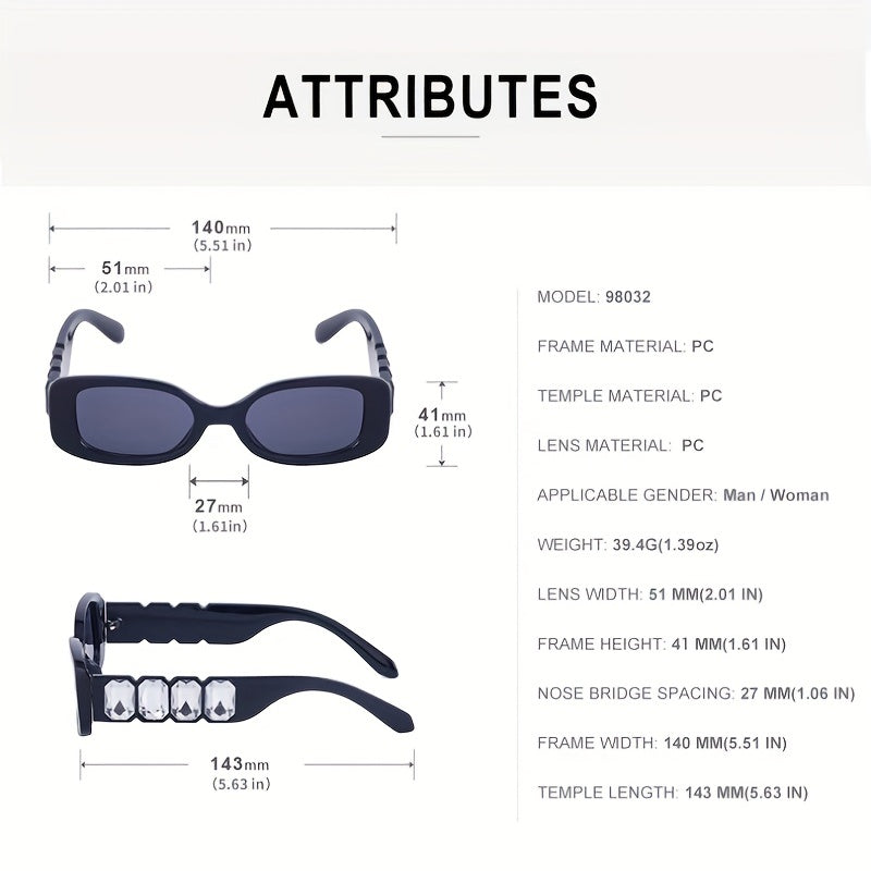 Small Frame Sunglasses for Men and Women