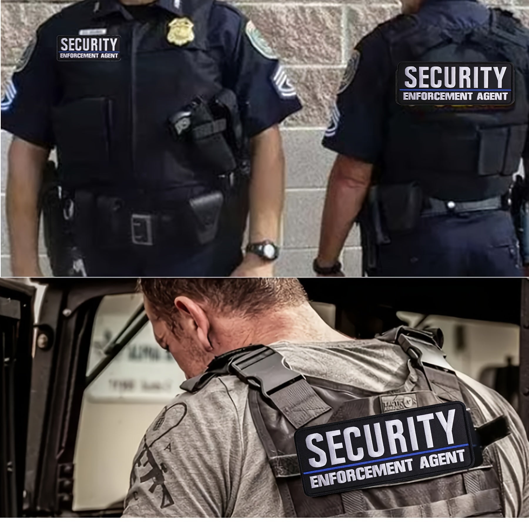Security Enforcement Agent Morale Patch for Caps Uniforms Vests Backpacks
