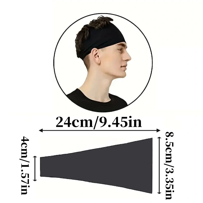 Men'S 'Not to Rob Me' Sports Headband Soccer Ball Design