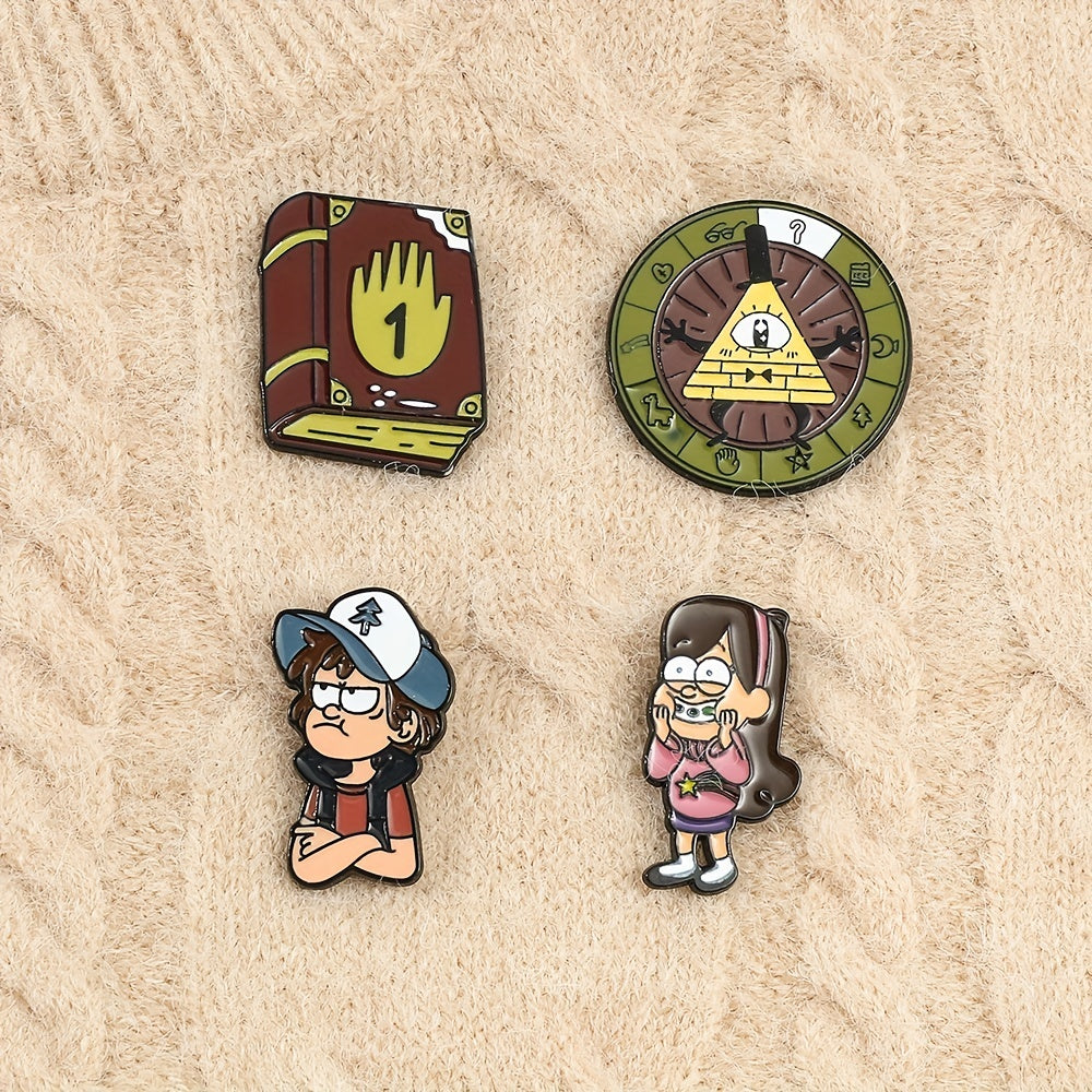 Mythology Adventure Brooch for Men