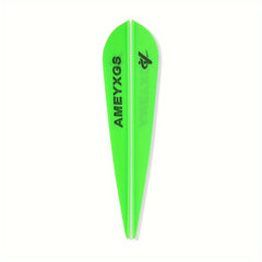 50pcs 7.62cm Arrow Vanes Rubber Feather Fletches for DIY Archery