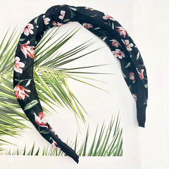 Knotted Polyester Headband Elastic Women's Hair Accessories