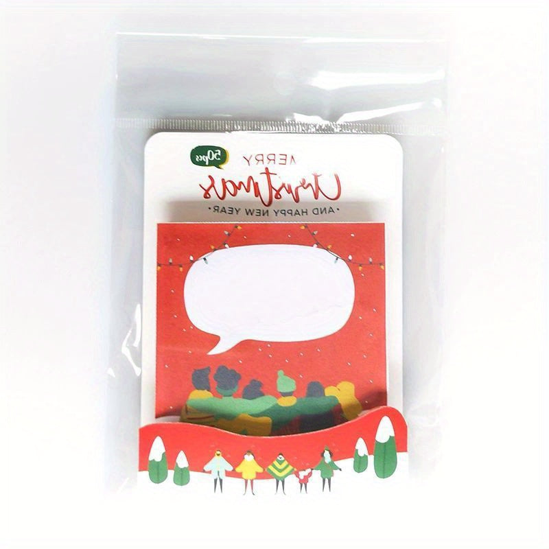 1pc Christmas Sticker Creative Label For Students