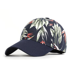 Flower Print Casual Baseball Lightweight Breathable Dad Hat