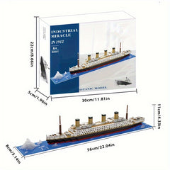 Model Building Block Cruise Assembly Puzzle Toy
