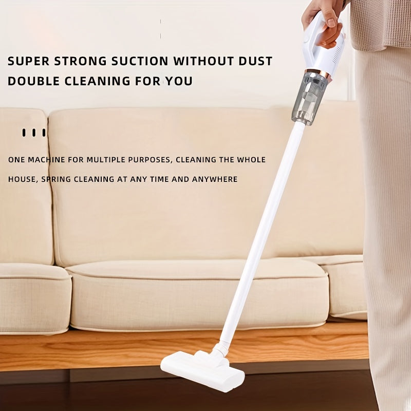 Strong Suction Wireless Handheld Vacuum Cleaner - Home & Car Dual Use