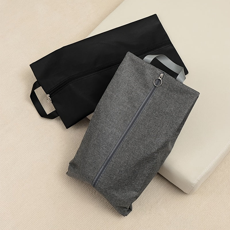 Portable Shoe Bags For Travel Dustproof Oxford Cloth Shoe Storage Organizer