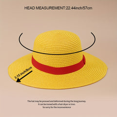 Breathable Sunshade Cowboy Hat With Anime Character
