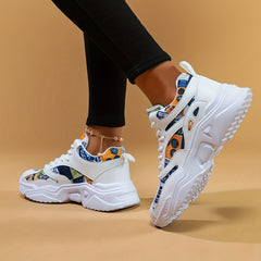Women's Comfort Running Shoes Lace Up Walking Shoes
