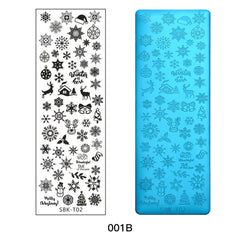 Nail Art Template DIY Stamping Plate Manicure Tool For Women Home Salon