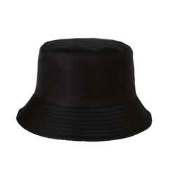 Skull Print Reversible Sunshade Bucket Hat for Men Women