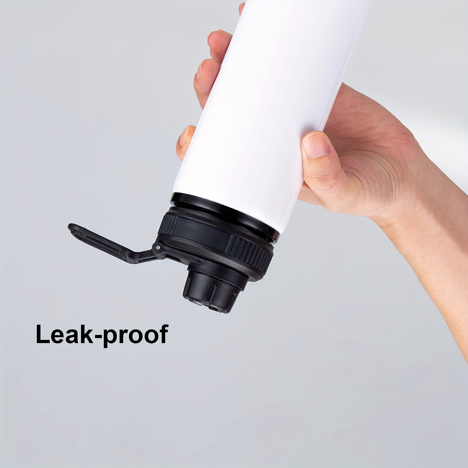 6pcs Reusable 750ml Aluminum Water Bottles Lightweight Leakproof