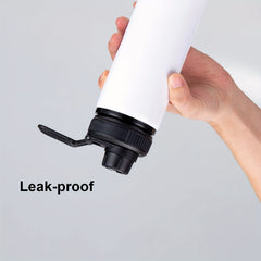 6pcs Reusable 750ml Aluminum Water Bottles Lightweight Leakproof