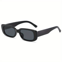 Vintage Rectangle Small Frame Sunglasses for Women
