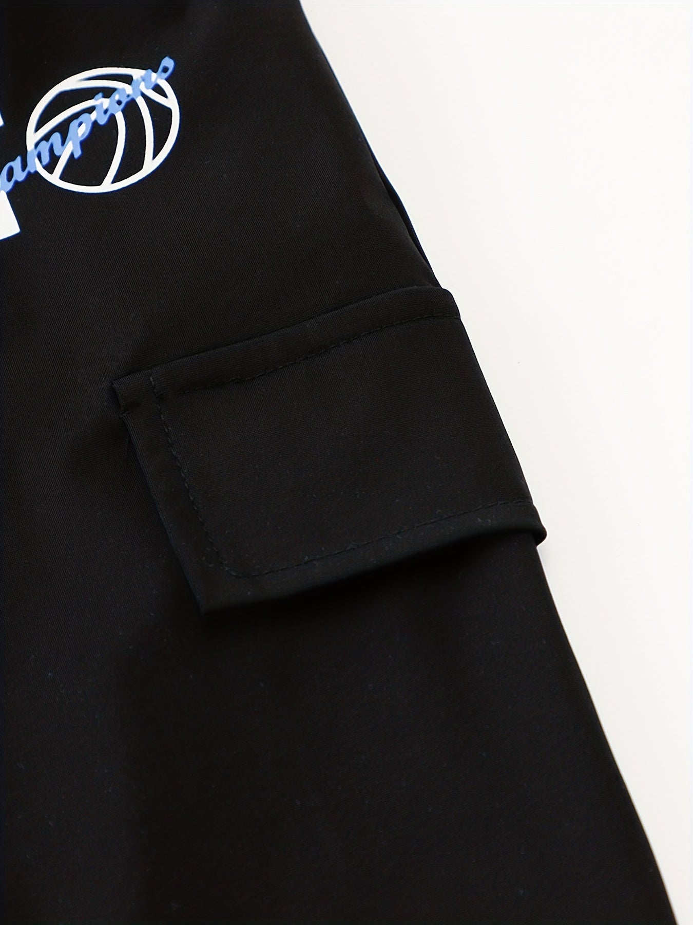Boys Casual Letter Print Thin Comfortable Quick Drying Pants