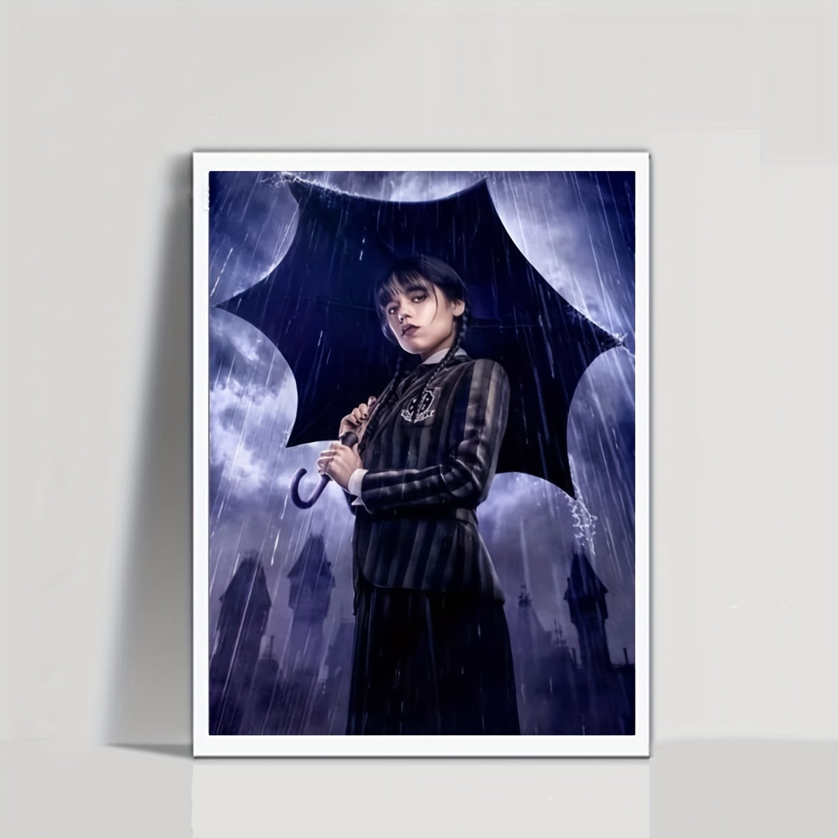 Girl 5D Diamond Painting Full Round Cross Stitch Kit
