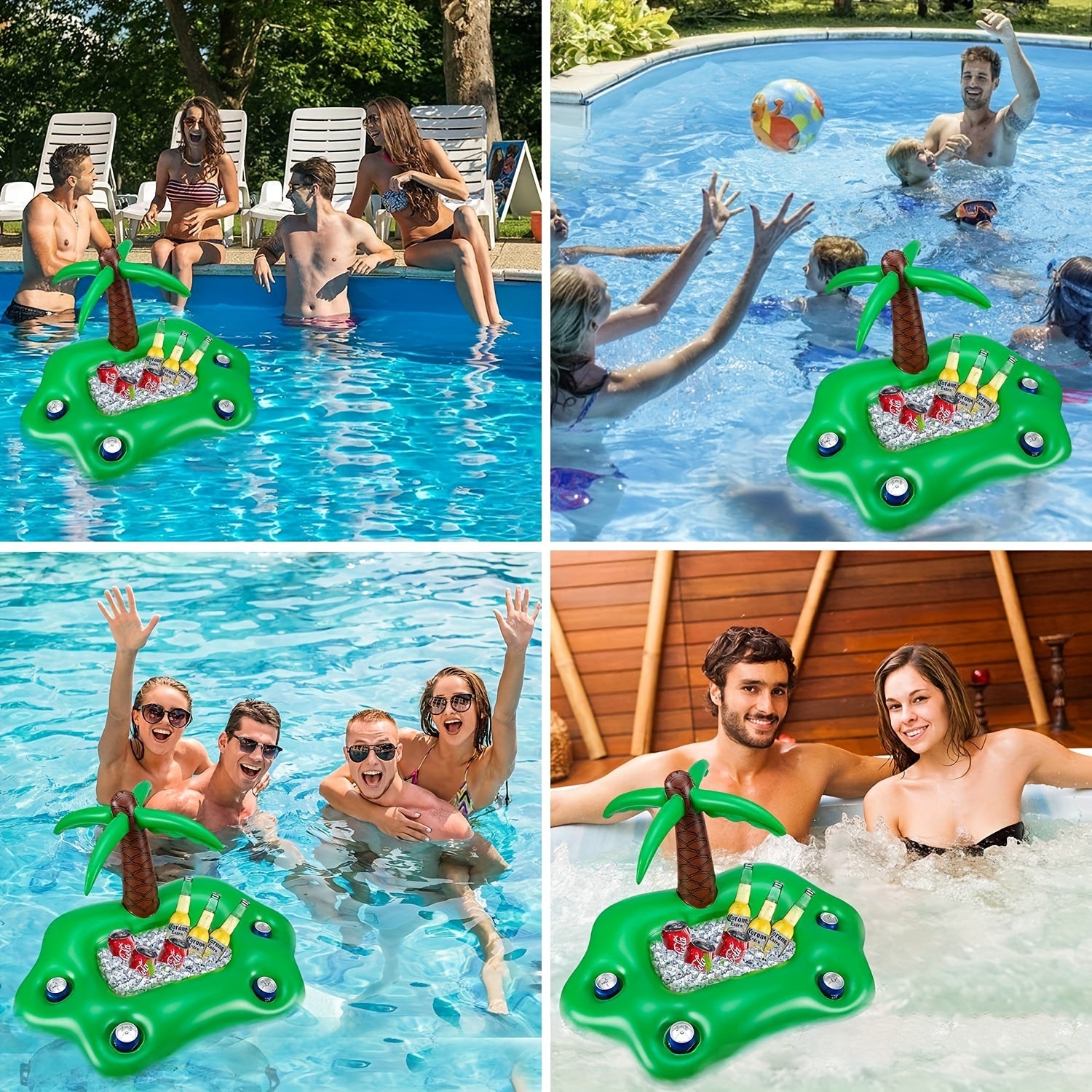 Inflatable Drink Holder Pool Party Game