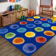 Colorful Classroom Carpets Elementary Seating Rug For Nursery School
