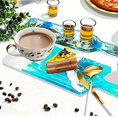Resin Tray Moulds Epoxy Silicone Casting Decorative Moulds DIY Serving Board