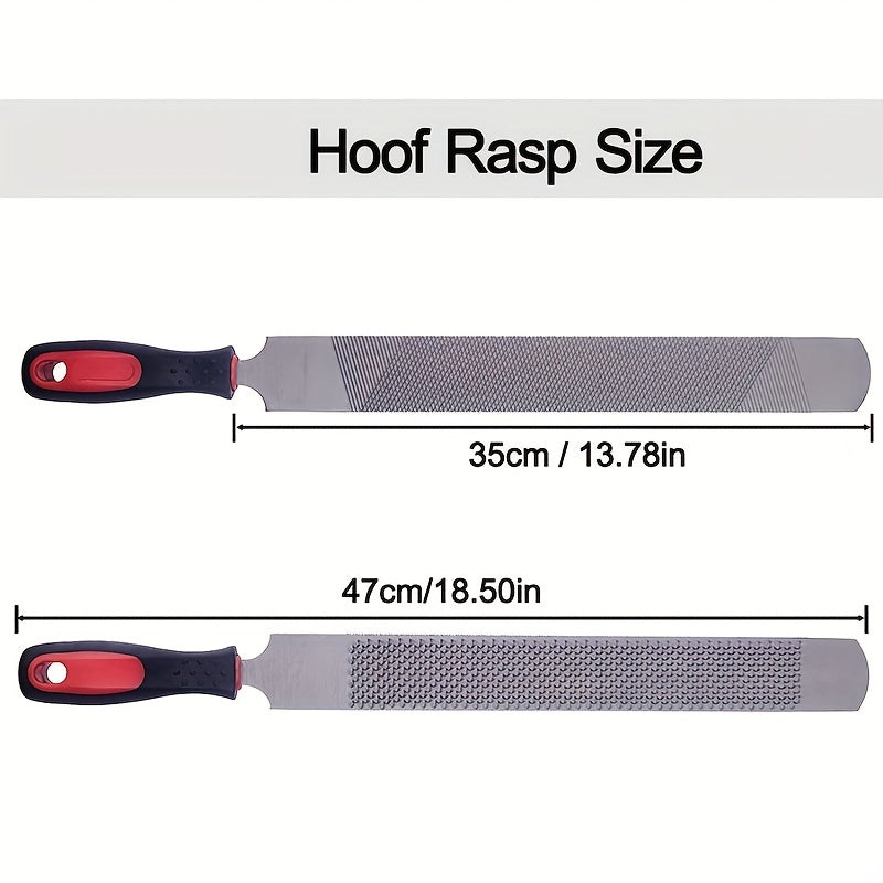 Horseshoe File Hoof Trimming and Cleaning Tool
