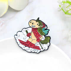 Cartoon Animal Brooch for Kids