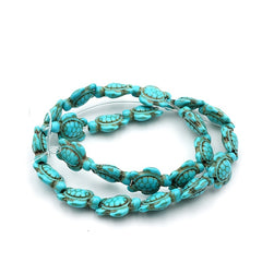 23pcs Turquoise Beaded Diy Jewelry Accessories