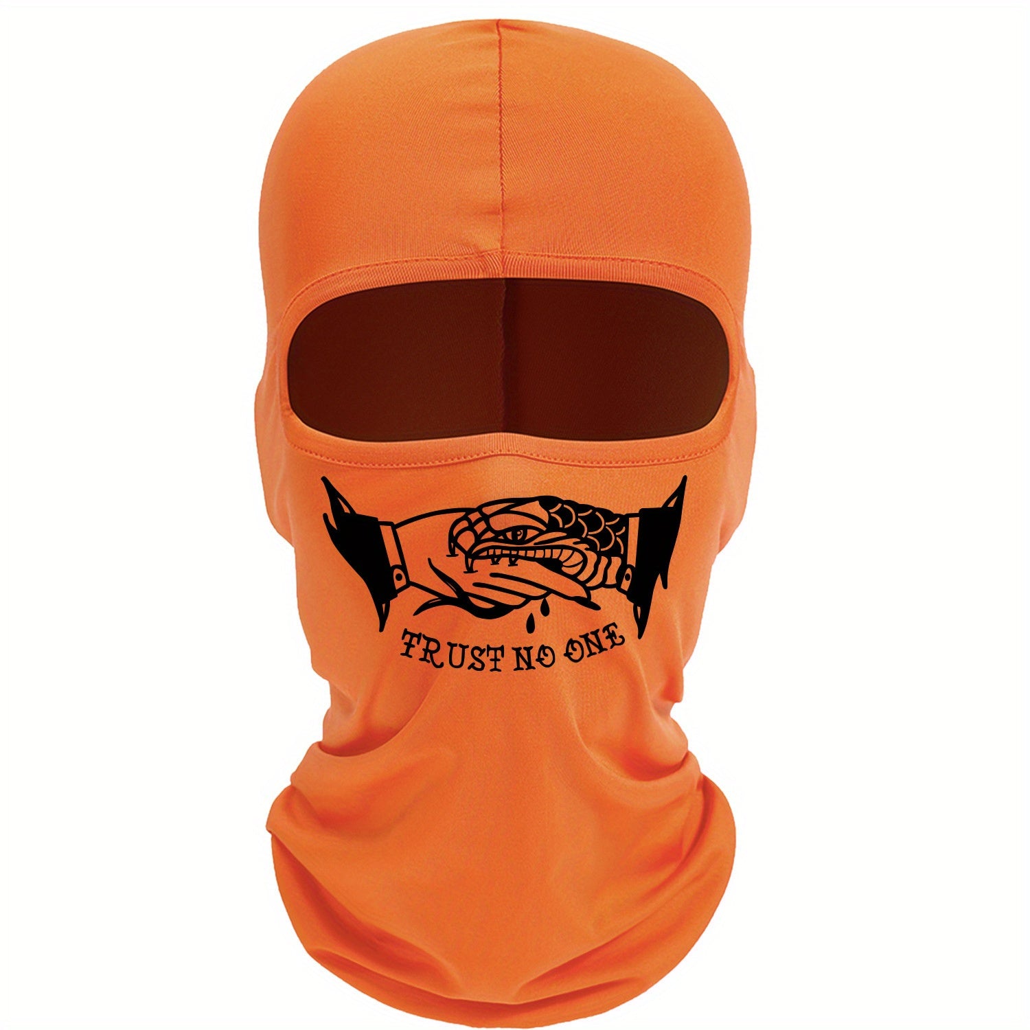 Shake Hands Print Balaclava Unisex Ski Mask