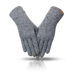 Women's Winter Touchscreen Stretch Thermal Magic Gloves Warm Wool Knitted