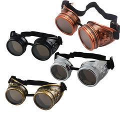 Vintage Steampunk Style Welding Goggles Sunglasses - Men's Casual Outdoor Gift