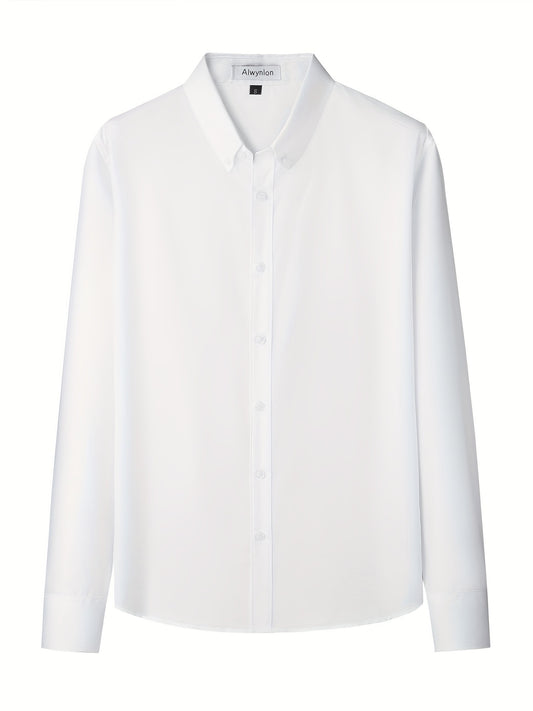 Men's Long Sleeve Business Shirt
