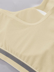 3-pack Girls Cotton Sports Bra Built-Up Stretch