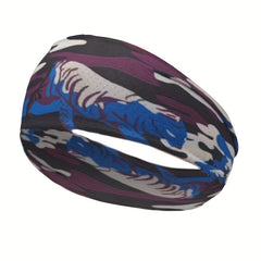 Men's Ice Silk Sport Headbands Elasticity Sweat Resistant