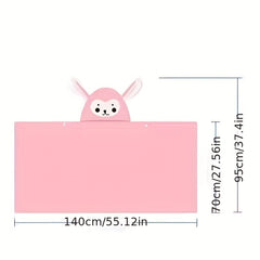 Kids Bath Towel Quick Drying Soft Hooded Cloak Bathrobe