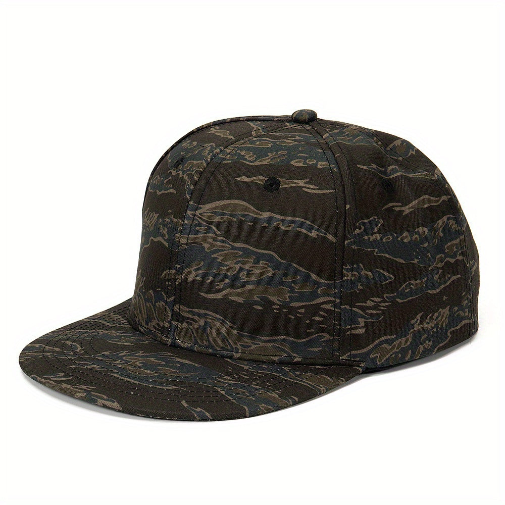 Camouflage Snapback Cap Hip Hop Street Baseball Hat Outdoor Sports