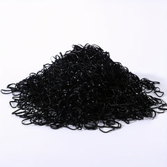 100pcs Solid Hair Ties for Ponytails Scrunchies