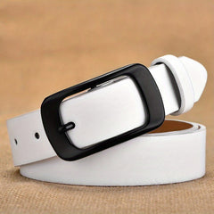 Men's PU Leather Buckle Belt Business Casual Decorative Belt