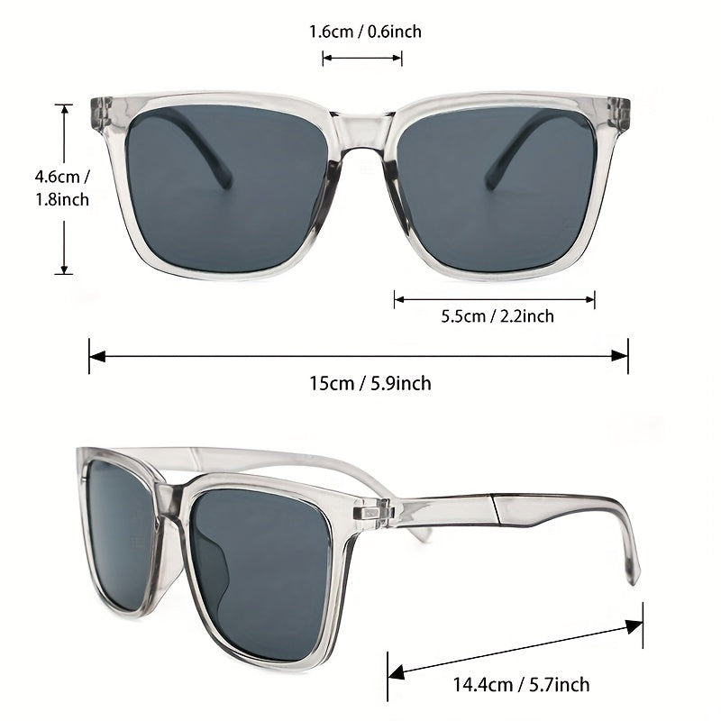Men's Casual Sunglasses UV Resistant for Holiday Outdoor Beach